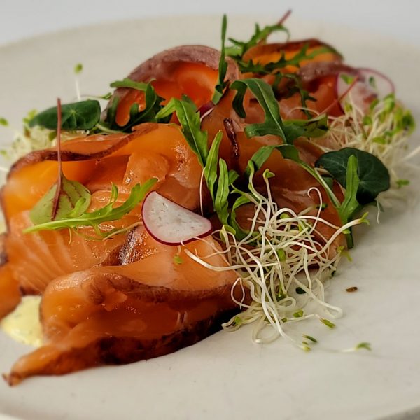 Red Wine Salmon Gravlax