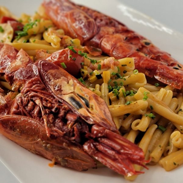 Red Prawn Pasta